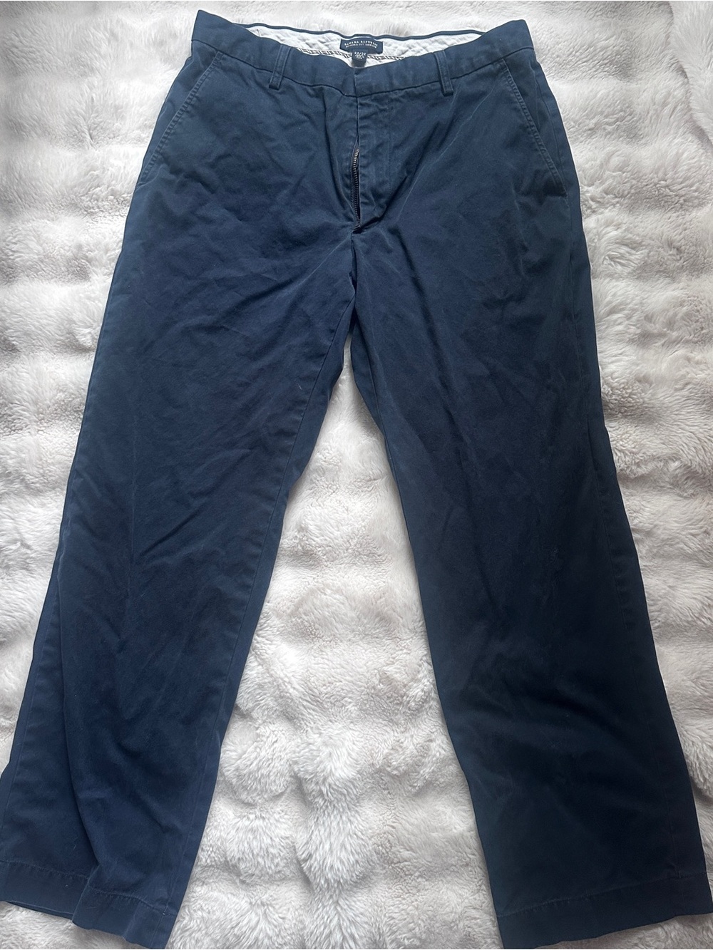Banana Republic Navy Blue Chino Pants